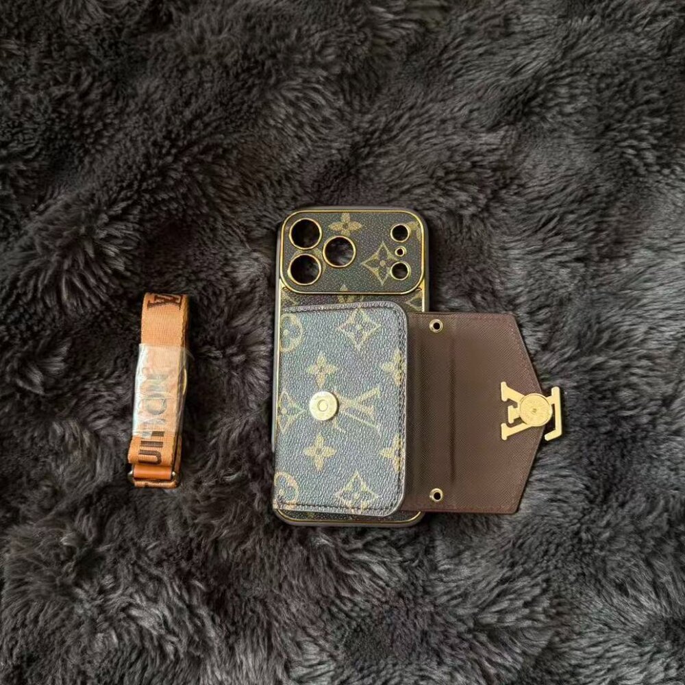 Leather phone case